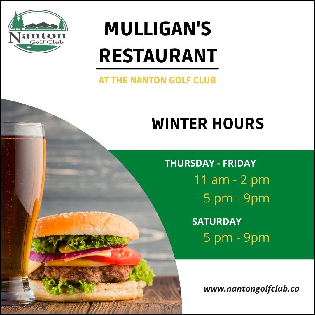 Mulligan's Winter Hours 2